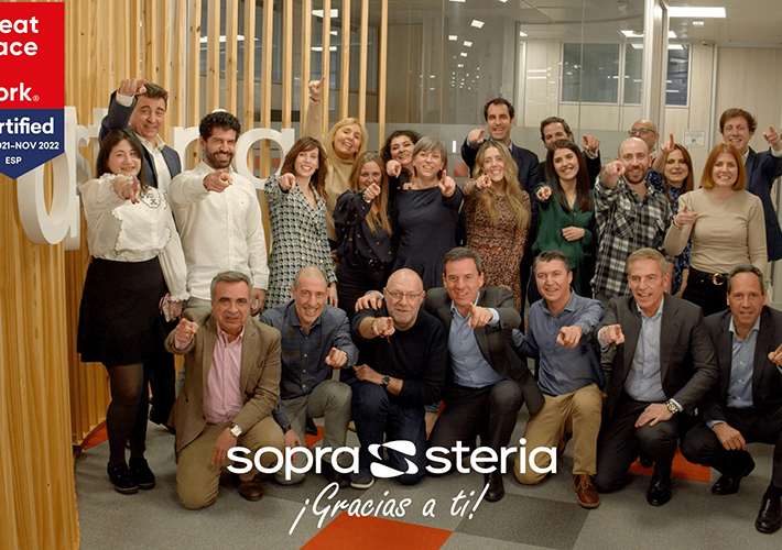 Foto Sopra Steria España es elegida como una de las mejores empresas de España para trabajar.